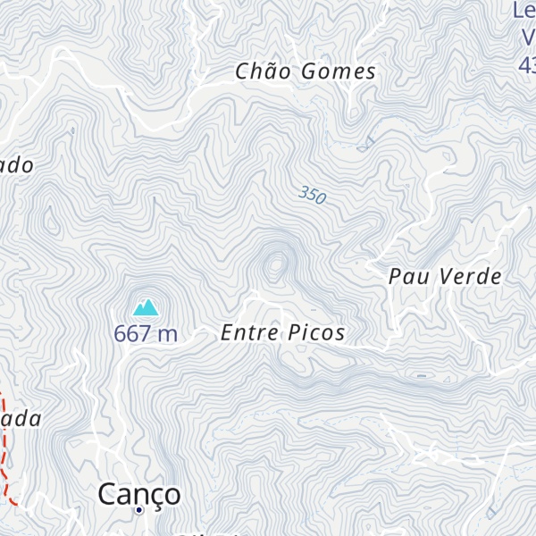 Map of Mato de Onça
