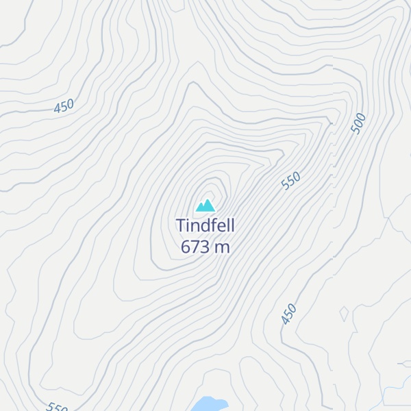 Map of Tindfell