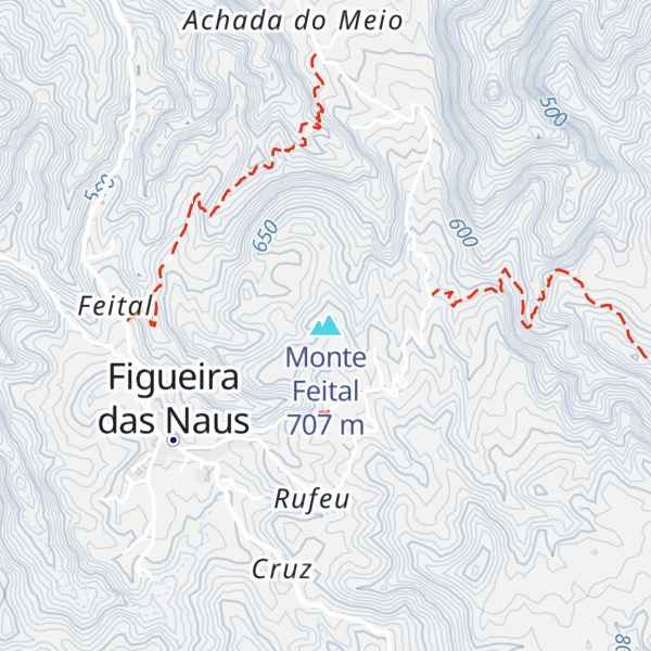 Map of Monte Feital