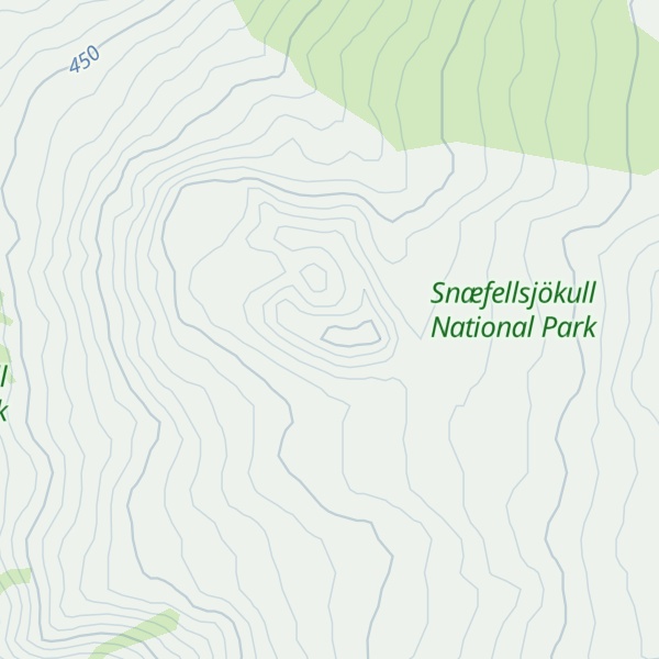 Map of Svörtutindar