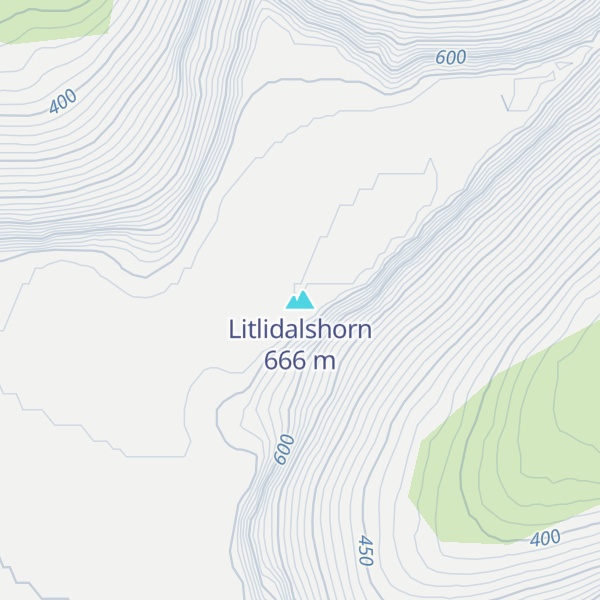 Map of Litlidalshorn