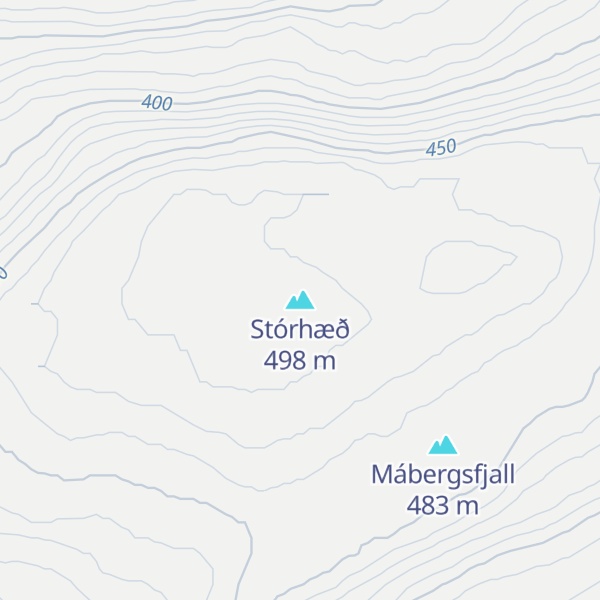 Map of Stórhæð