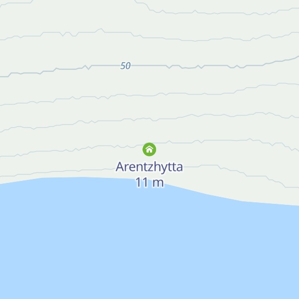 Map of Arentzhytta