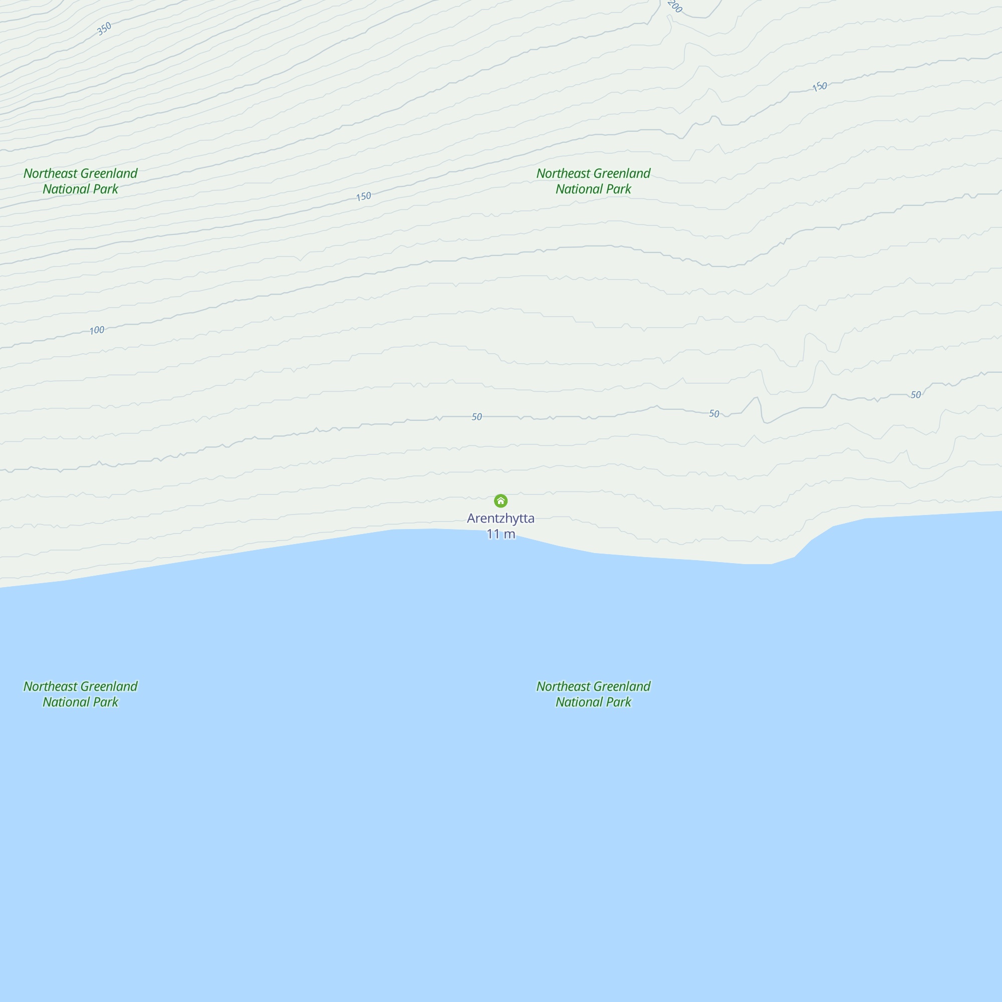 Arentzhytta map