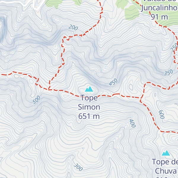 Map of Tope Simon