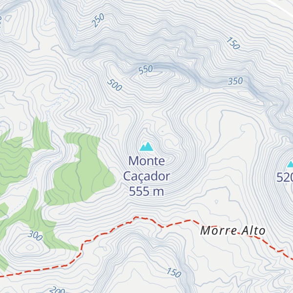 Map of Monte Caçador