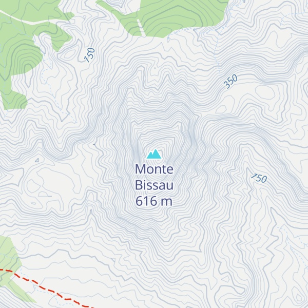 Map of Monte Bissau