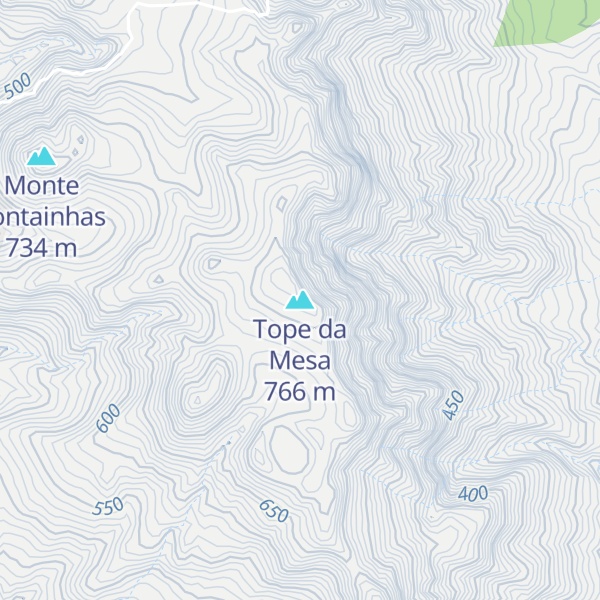 Map of Tope da Mesa
