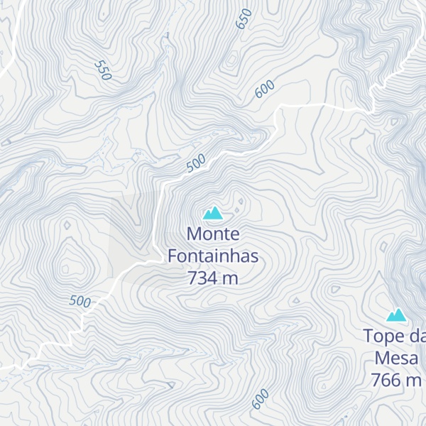 Map of Monte Fontainhas