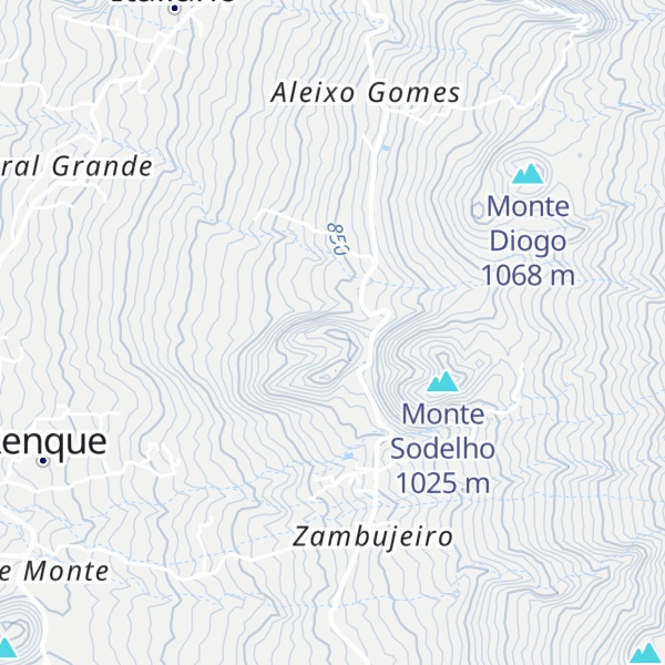 Map of Monte Machado