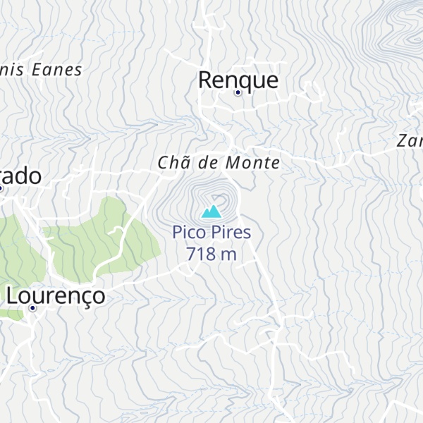 Map of Pico Pires