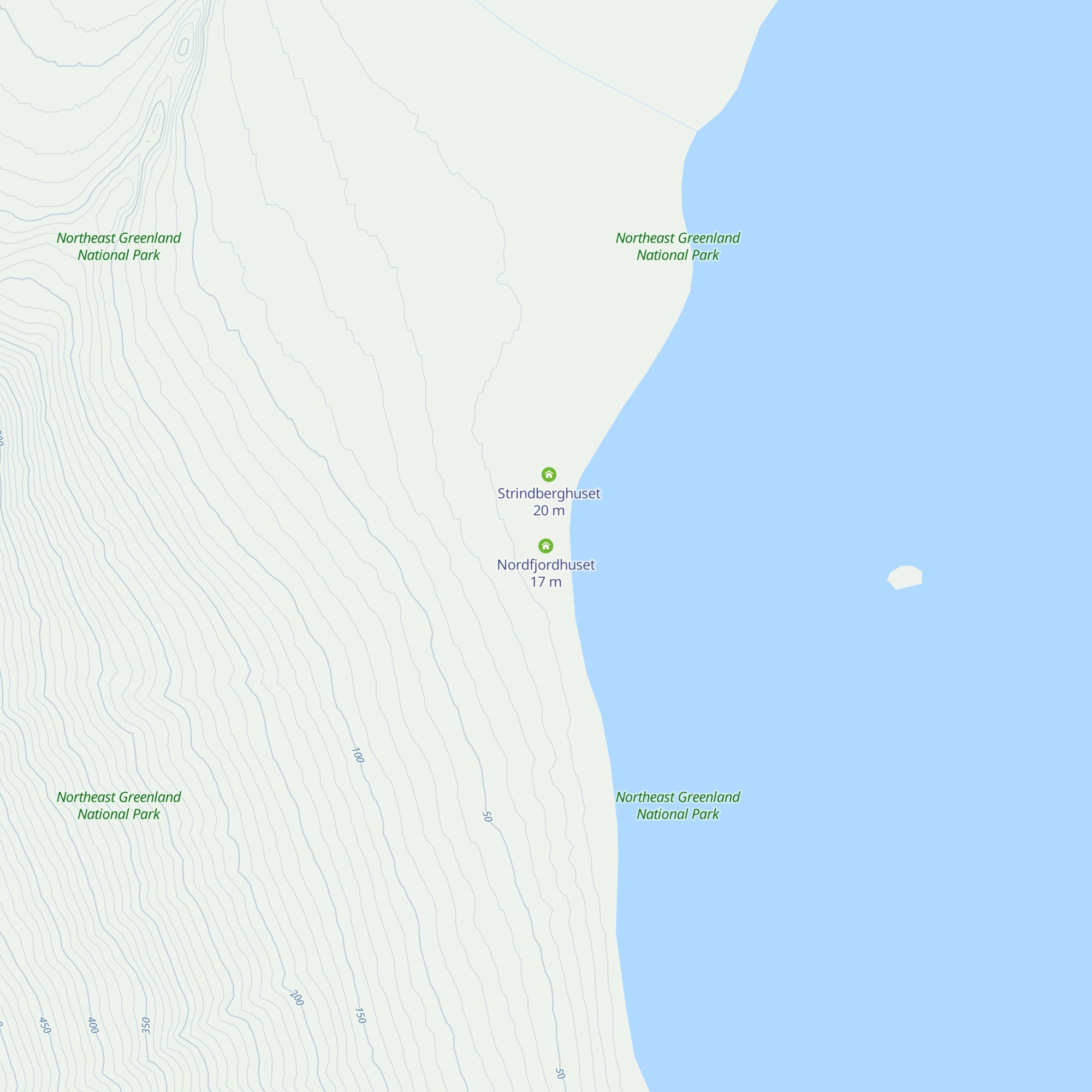 Nordfjordhuset map