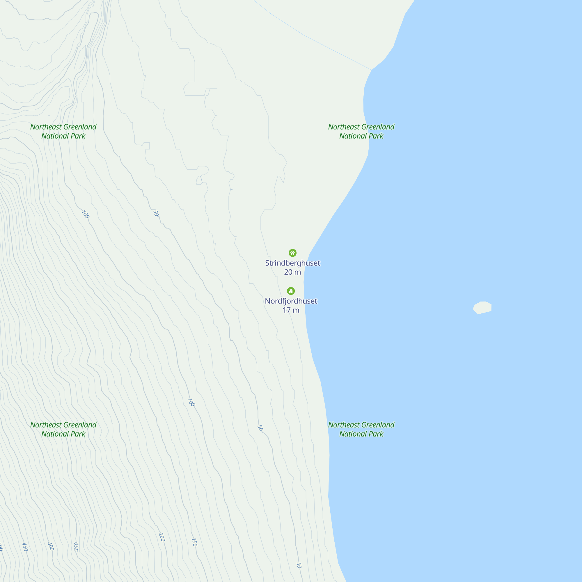 Nordfjordhuset map