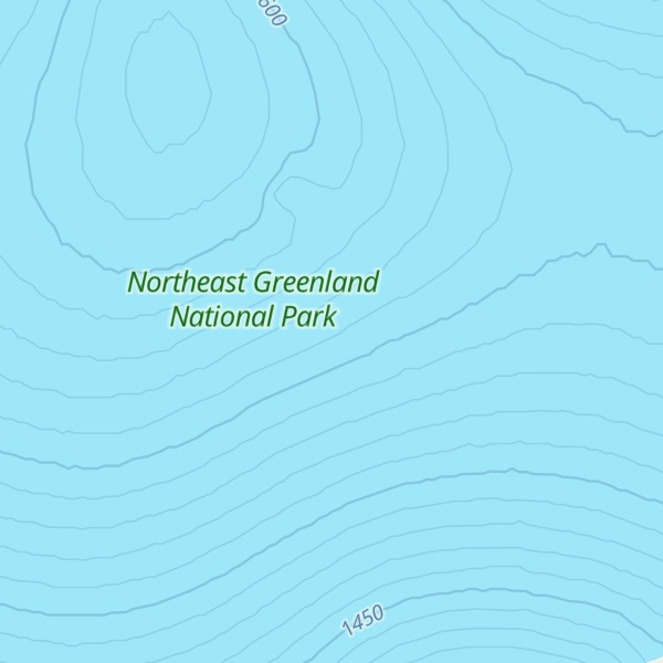 Map of Heintz Bjerg