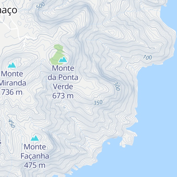 Map of Lomba Cova do Mar