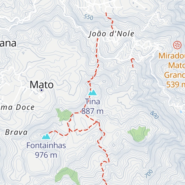 Map of Tina