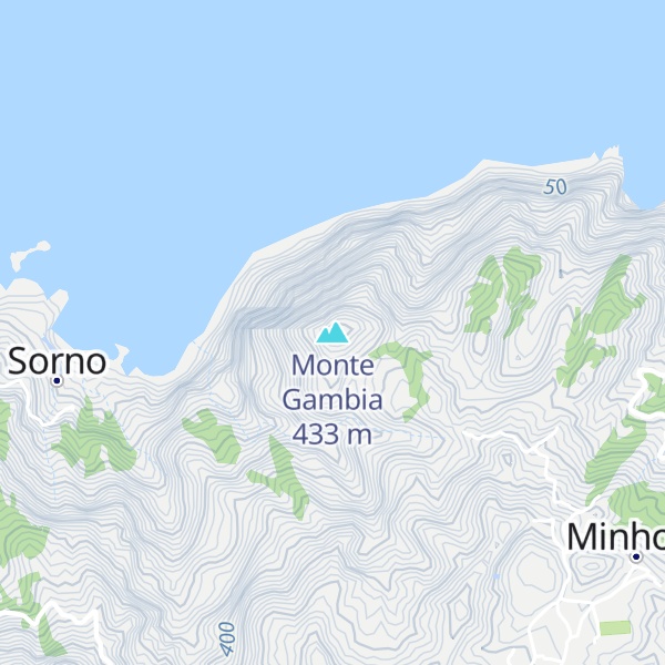 Map of Monte Gambia