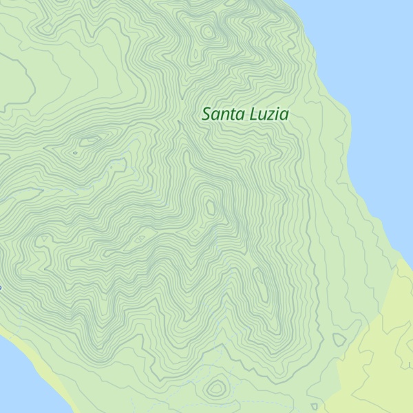 Map of Topona (Monte Grande)