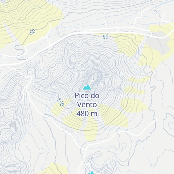 Map of Pico do Vento