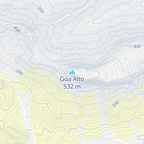Map of Goa Alto
