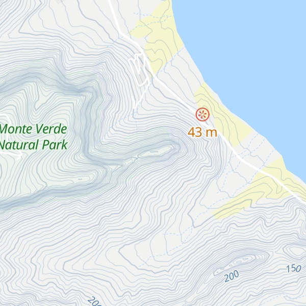 Map of Pico João Colo