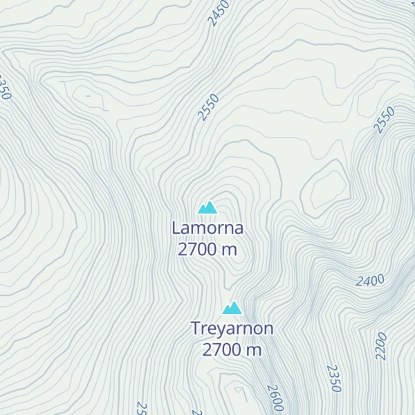 Map of Lamorna