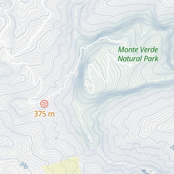 Map of Monte Verde
