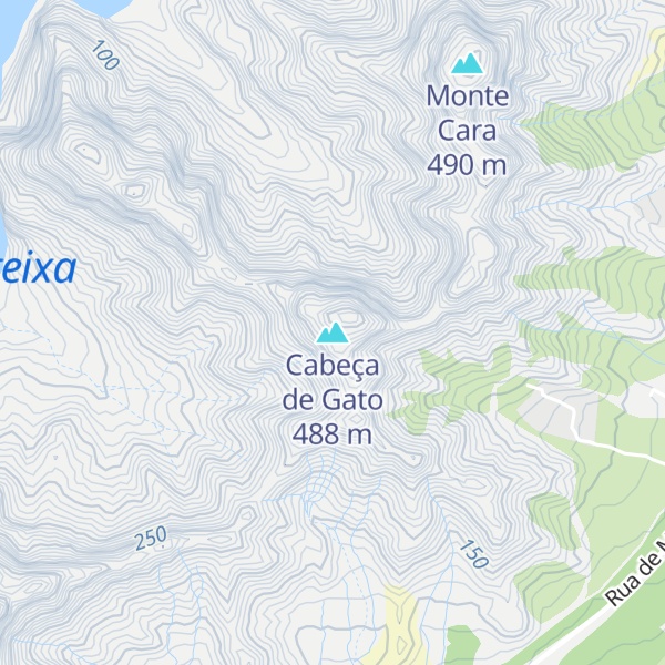 Map of Cabeça de Gato