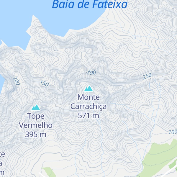 Map of Monte Carrachiça