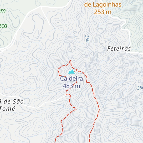 Map of Caldeira