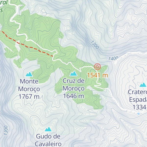 Map of Cruz de Moroço