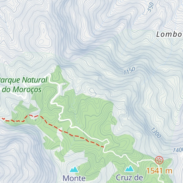 Map of Gudo dos Maroços