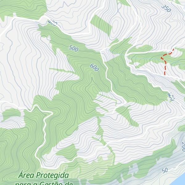Map of Água Retorta