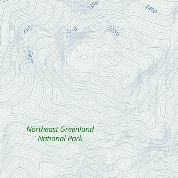 Map of Sefström Tinde