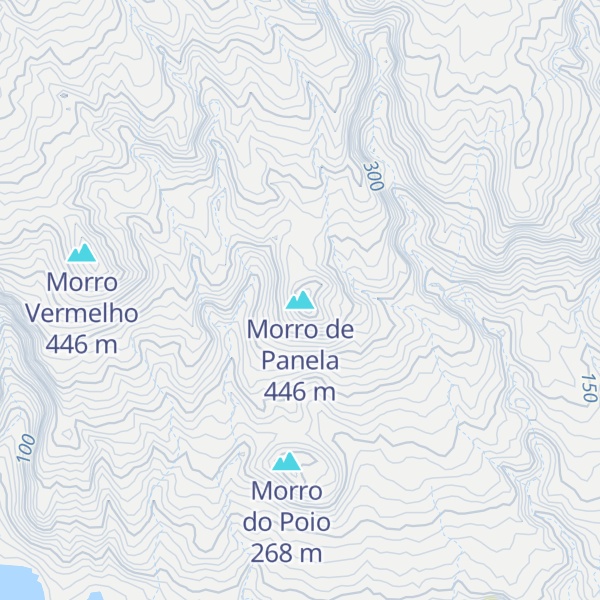 Map of Morro de Panela