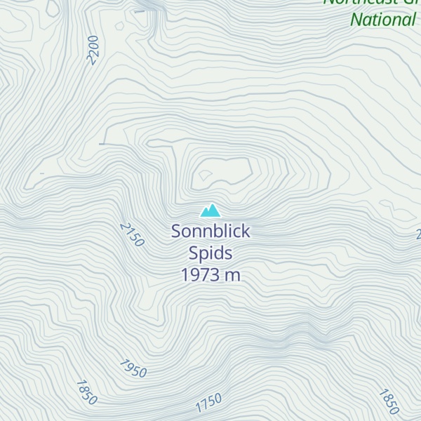 Map of Sonnblick Spids