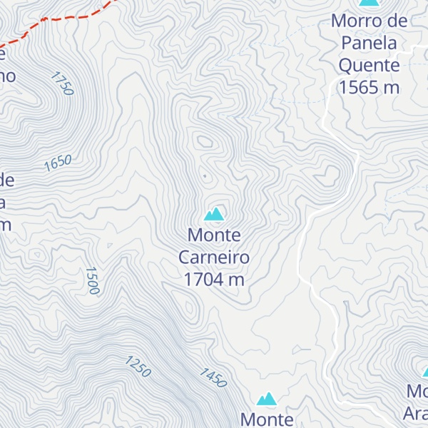 Map of Monte Carneiro