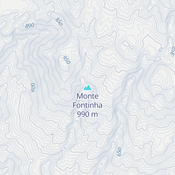Map of Monte Fontinha