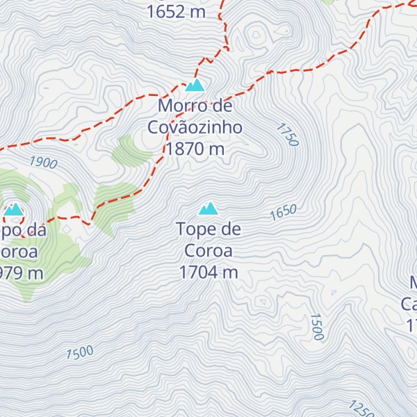 Map of Tope de Coroa