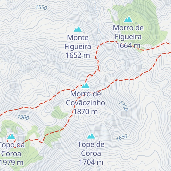 Map of Morro de Covãozinho
