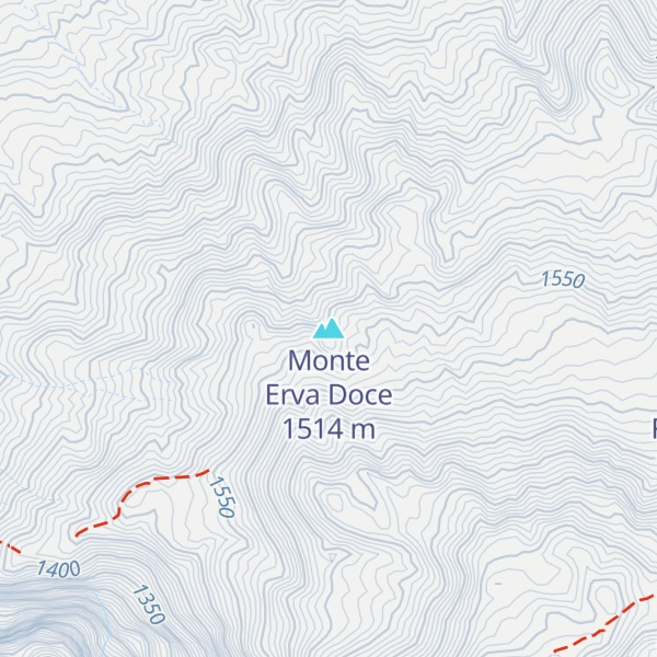 Map of Monte Erva Doce