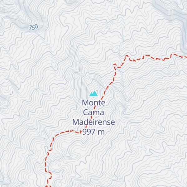 Map of Monte Cama Madeirense