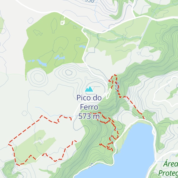 Map of Pico do Ferro
