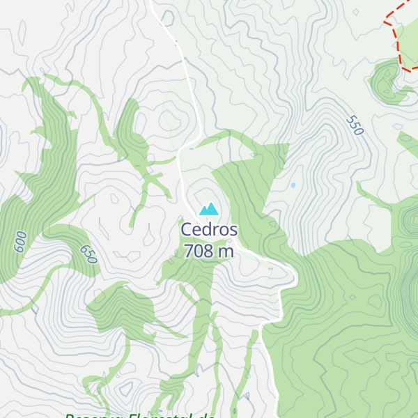 Map of Cedros