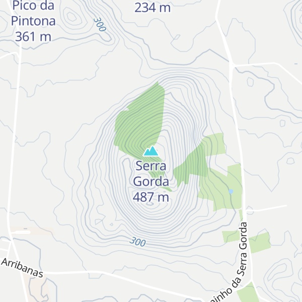 Map of Serra Gorda
