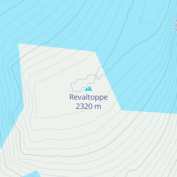 Map of Revaltoppe