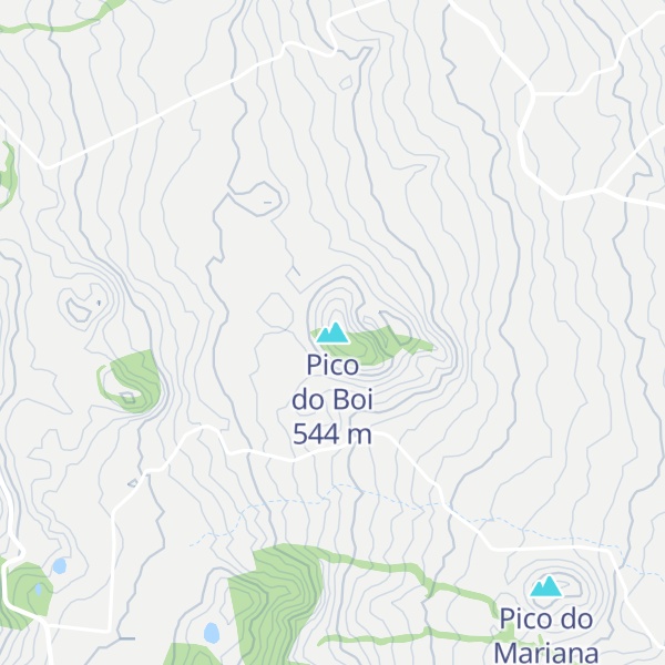 Map of Pico do Boi