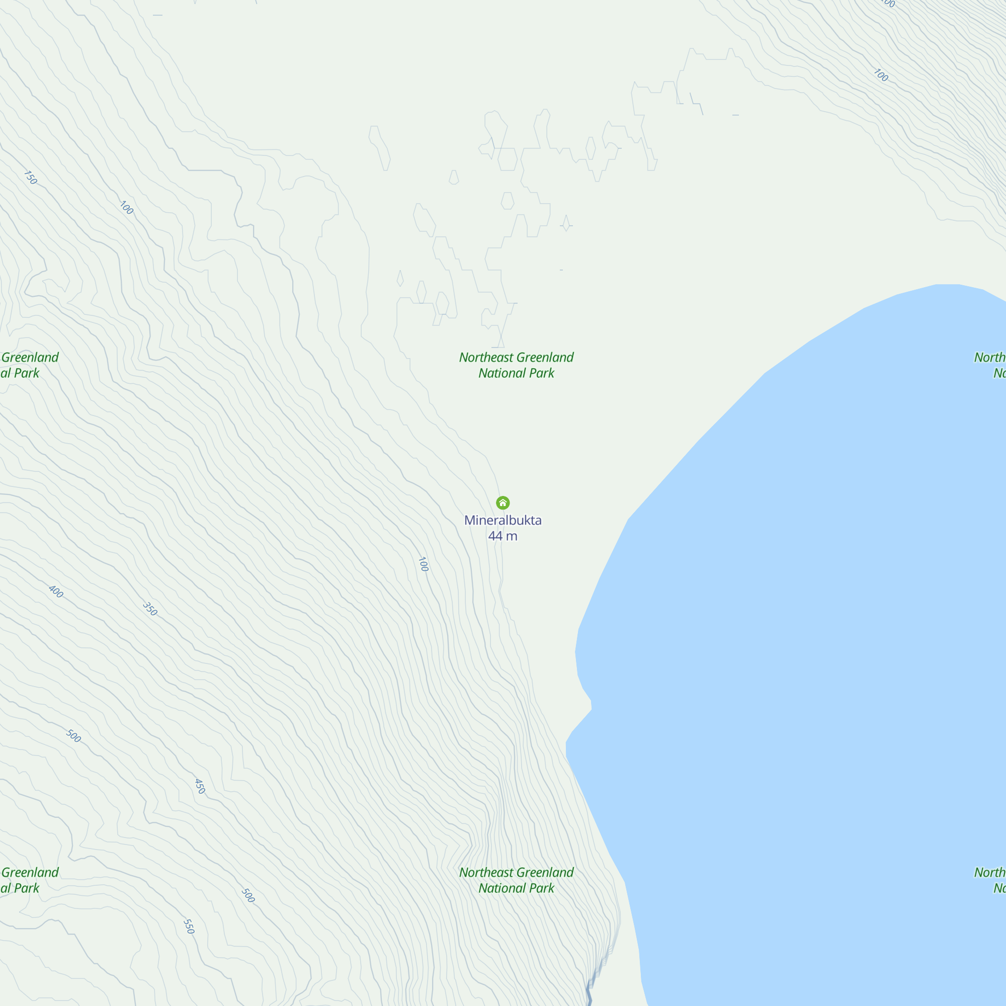 Mineralbukta map