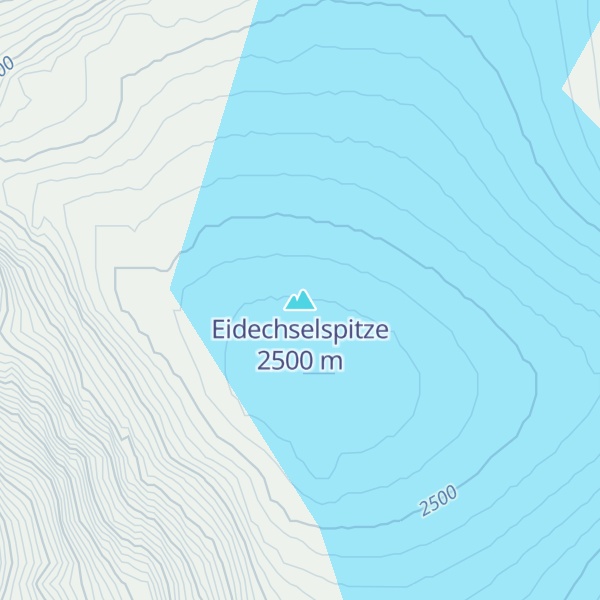 Map of Eidechselspitze