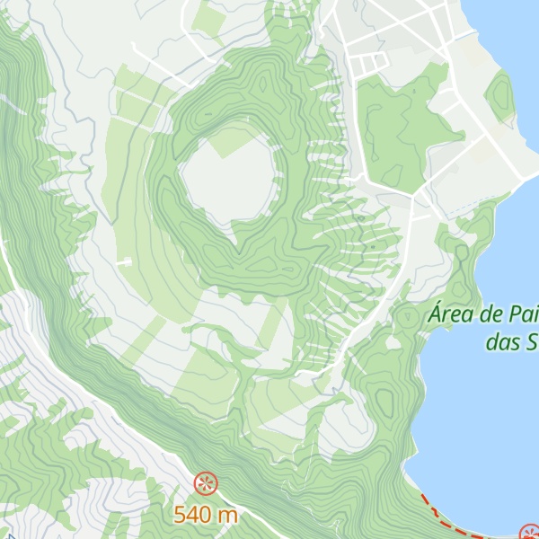 Map of Caldeira Seca